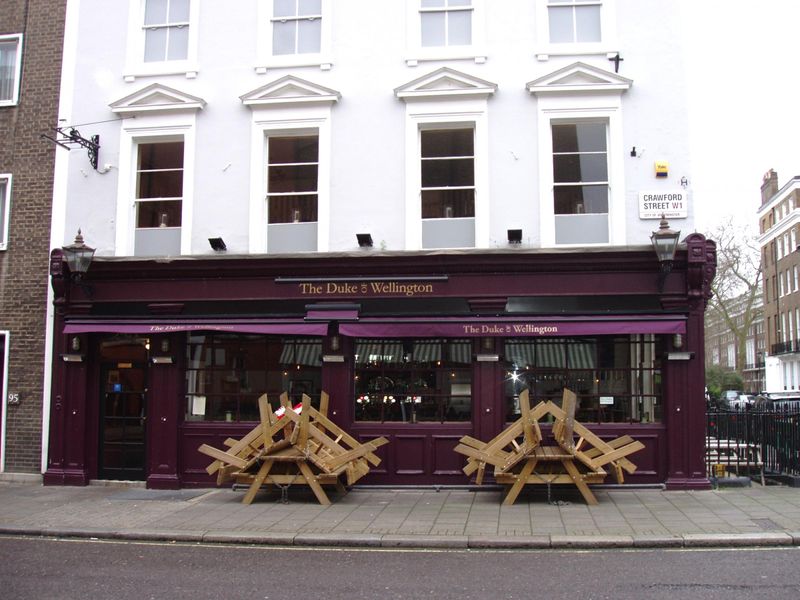 Duke of Wellington Marylebone-2 Feb 2022. (Pub, External). Published on 20-02-2022 