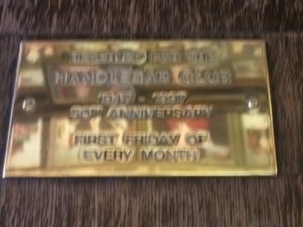 Windsor Castle Interior 021 Moustache Club Table Aug 16 2016. (Pub, Bar). Published on 17-08-2016