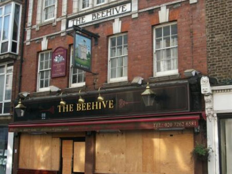 Beehive Front Elevation Boarded Up. (Pub, External, Key). Published on 23-03-2016
