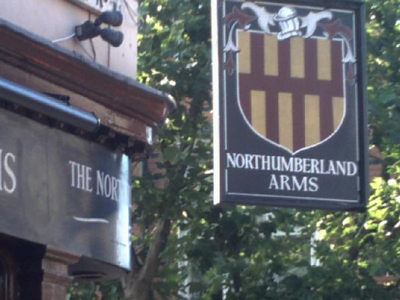 Northumberland Arms Sign. (Pub, Sign). Published on 24-09-2013