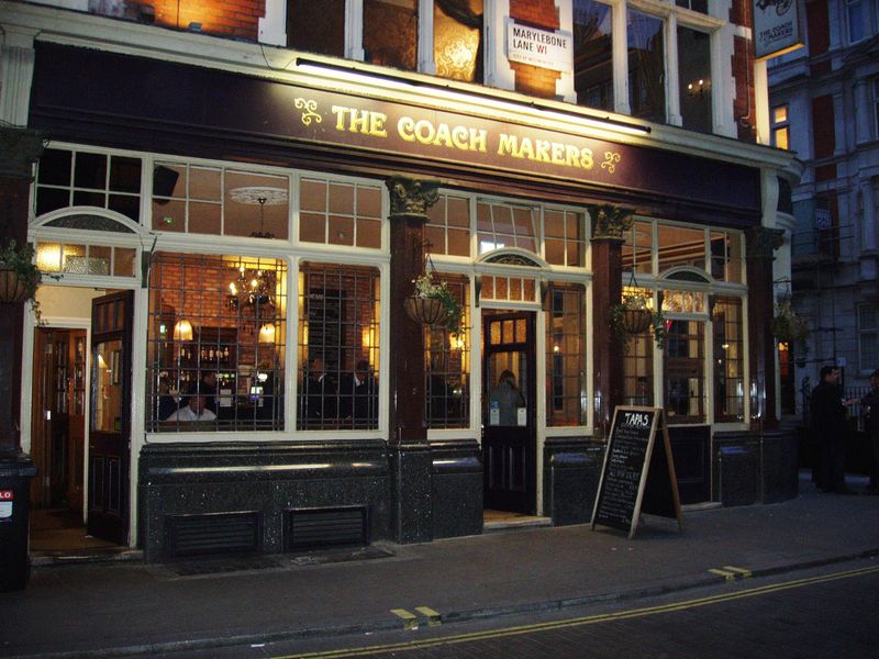 Coach Makers W1 night May 2017. (Pub, External). Published on 14-05-2017