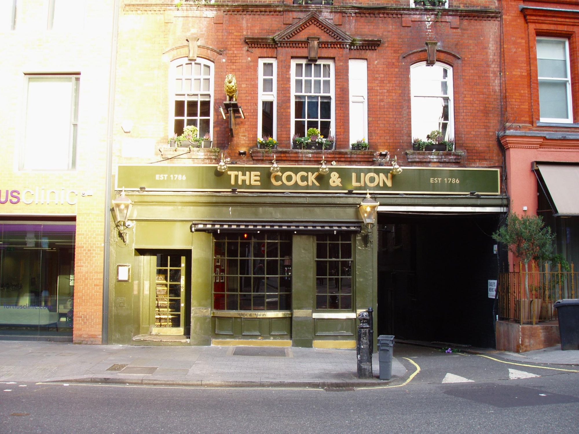 Cock & Lion Jan 2026. (Pub, External, Key). Published on 01-01-2026