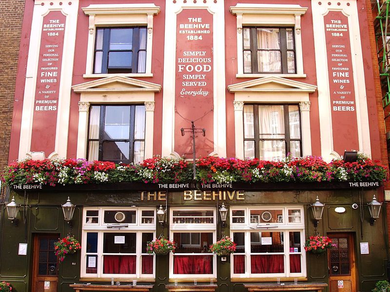 Beehive, Crawford St. (Pub, External, Key). Published on 09-06-2026 