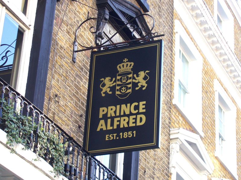 Prince Alfred W2-sign Feb 2019. (Pub, External, Sign). Published on 24-02-2019 