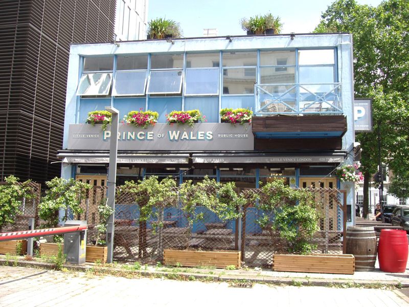Prince of Wales W2 June 2024. (Pub, External, Key). Published on 18-06-2024
