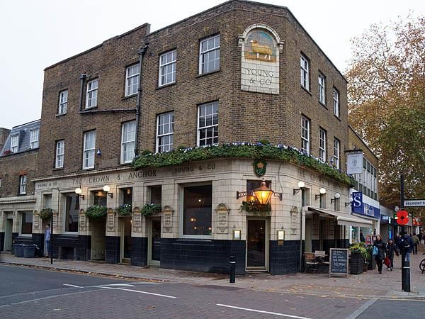 The Crown & Anchor in Chiswick. (Pub, External, Key). Published on 18-11-2018