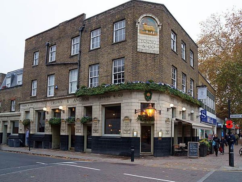 The Crown & Anchor in Chiswick. (Pub, External, Key). Published on 18-11-2018
