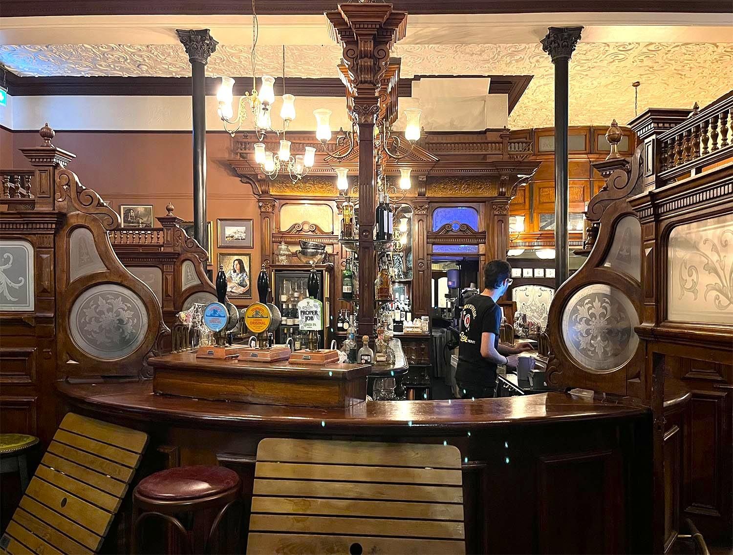 Prince Alkfred interior. (Pub, Bar). Published on 03-10-2025