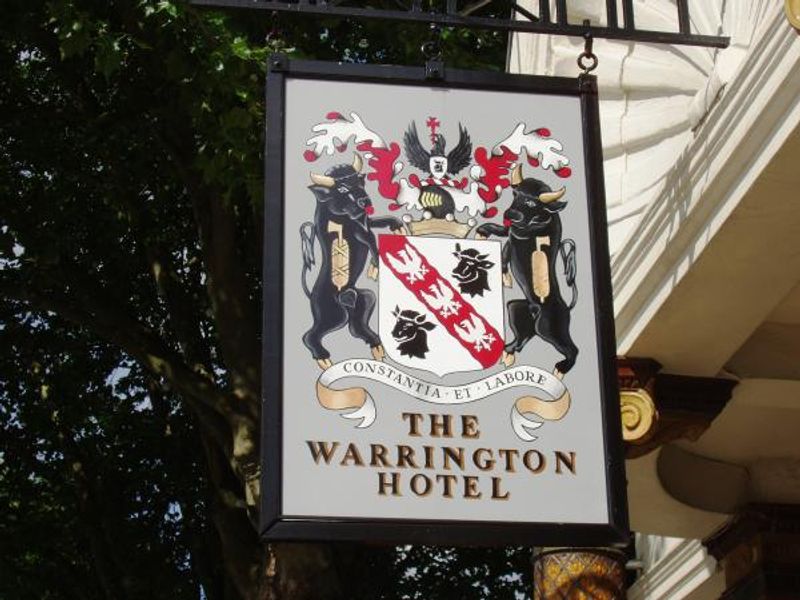Maida Vale, Warrington sign. (Pub, External, Sign). Published on 06-08-2013 