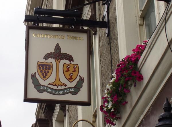 Maida Hill, Chippenham sign. (Pub, External, Sign). Published on 06-08-2013