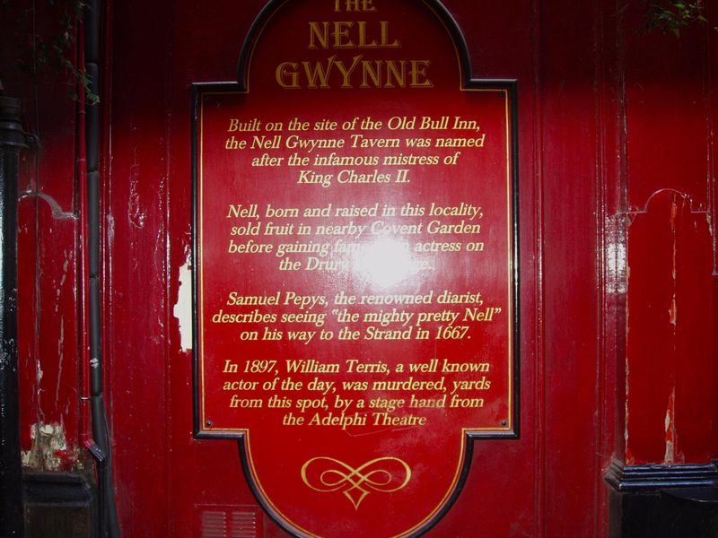 Nell Gwynne-3 June 2022. (External, Sign). Published on 26-06-2022 