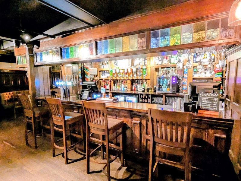 Cheshire Cheese basement via Hugh Steele. (Pub, Bar). Published on 11-11-2025 