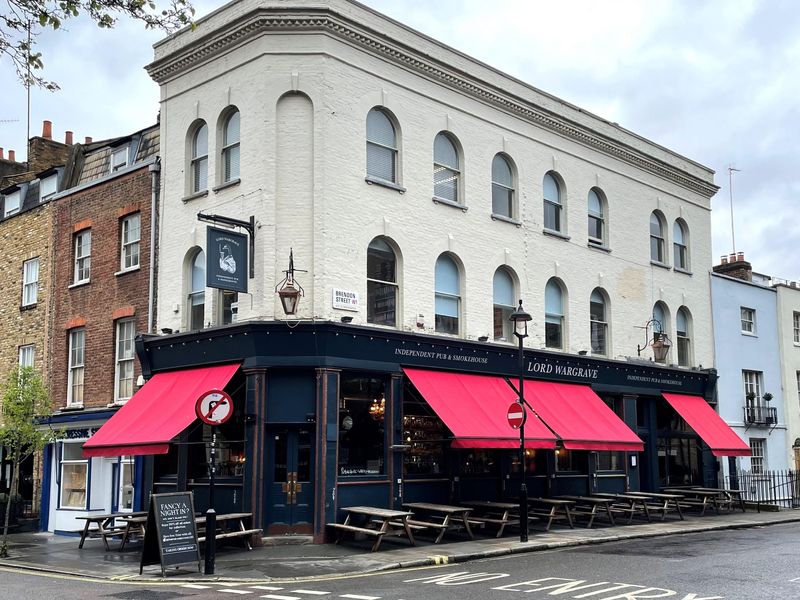 Lord Wargrave April 2022. (Pub, External, Key). Published on 04-04-2022