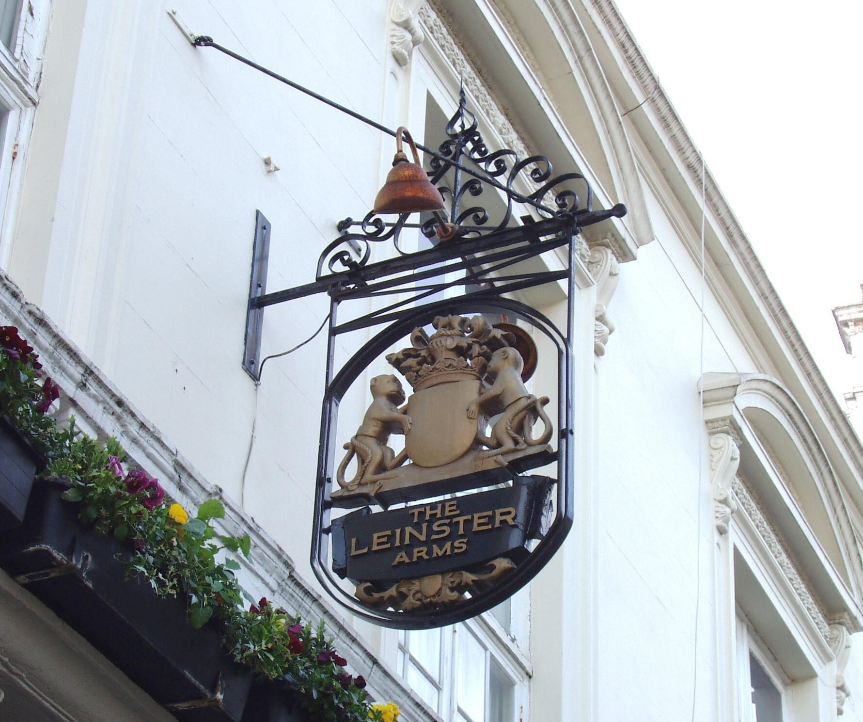 Leinster Arms W2 sign Feb 2019. (Pub, External, Sign). Published on 24-02-2019