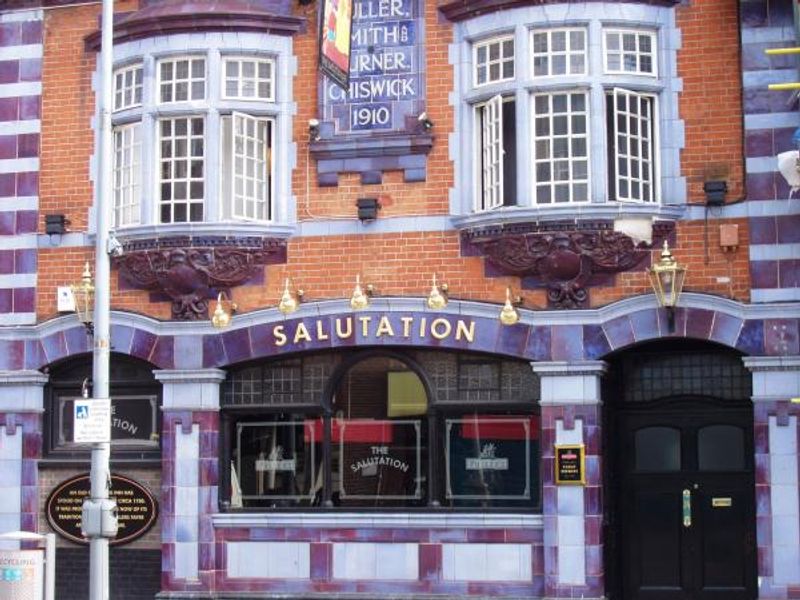 Hammersmith, Salutation. (Pub, External, Key). Published on 04-08-2013