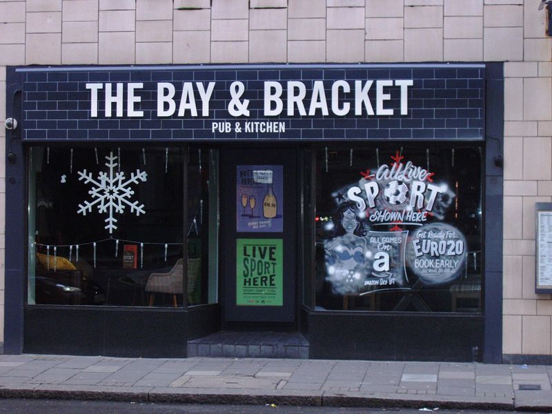 Bay & Bracket SW1-3 Dec 2019. (Pub, External). Published on 08-12-2019 