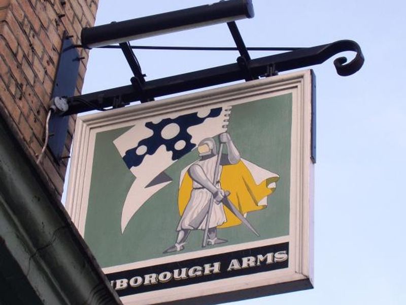 Finborough Arms sign. (Pub, External, Sign). Published on 08-02-2015