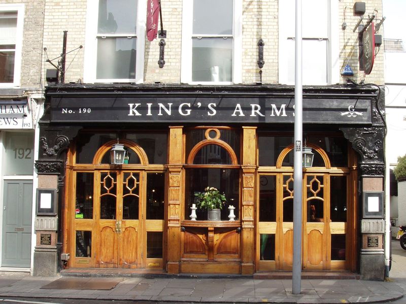 Kings Arms SW10 April 2017. (Pub, External, Key). Published on 30-04-2017