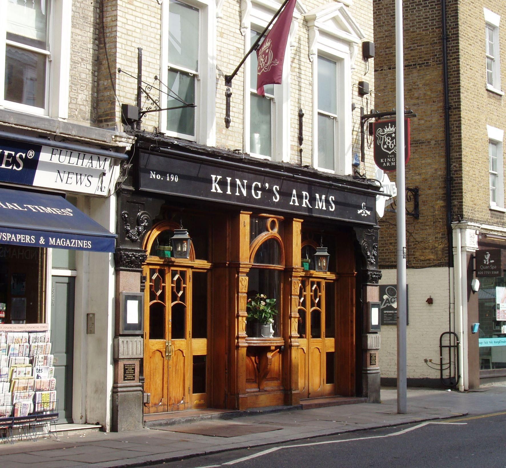 Kings Arms-2 SW10 April 2017. (Pub, External). Published on 30-04-2017