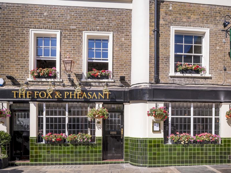 Fox & Pheasant  - Jun'18. (Pub, External, Sign, Key). Published on 30-06-2018