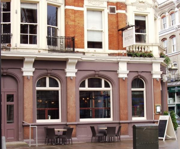 Bolton SW5 side. (Pub, External). Published on 18-01-2015