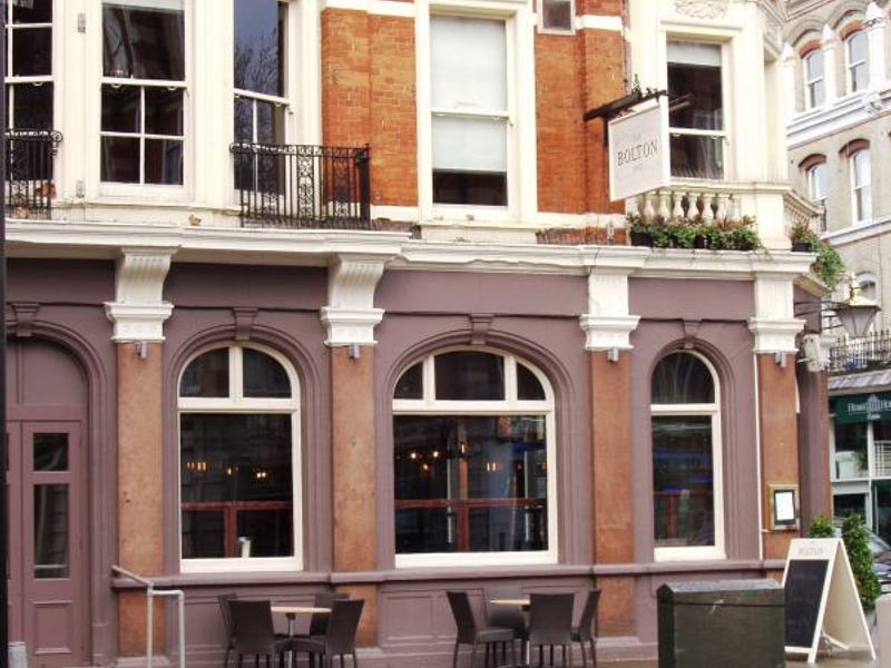 Bolton SW5 side. (Pub, External). Published on 18-01-2015