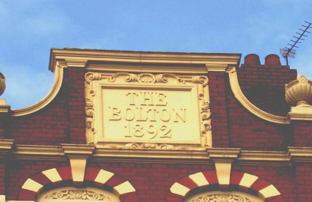 Bolton SW10 wall sign. (Pub, External). Published on 20-09-2017