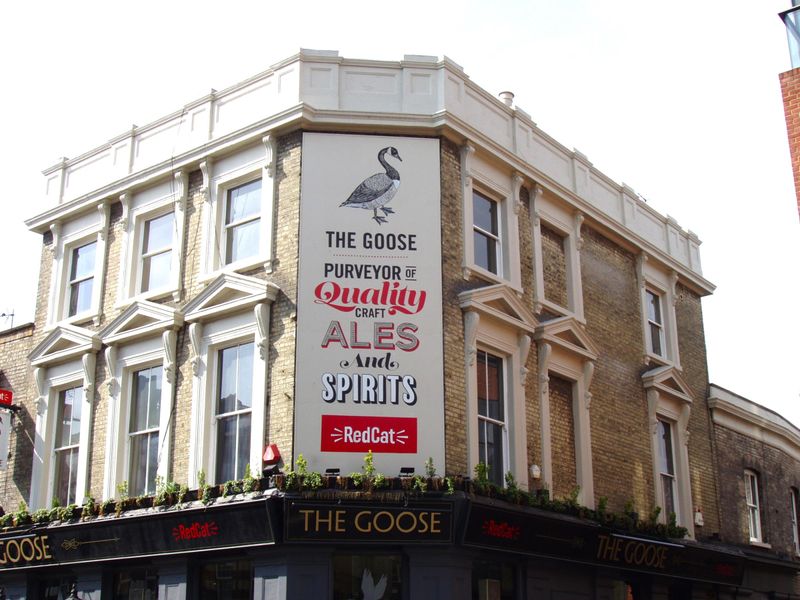 Goose-3 SW6 Apr 2023. (Pub, External, Sign). Published on 30-04-2023 