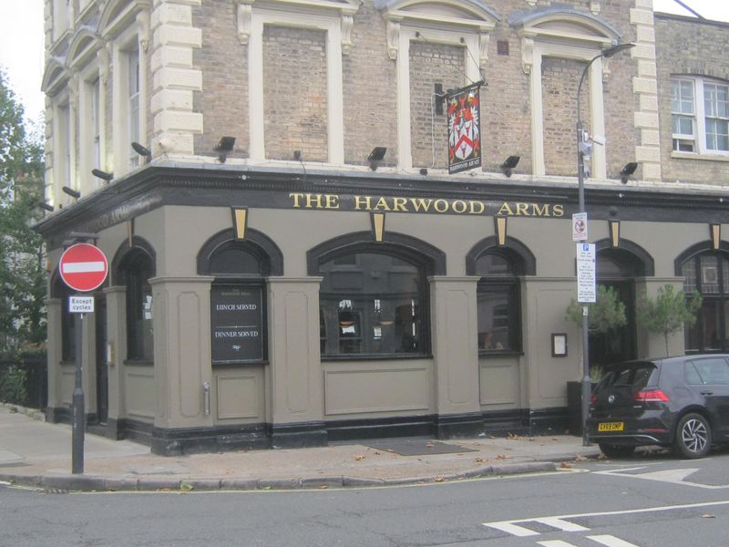 Harwood Arms Oct'23. (Pub, External, Key). Published on 08-10-2023 