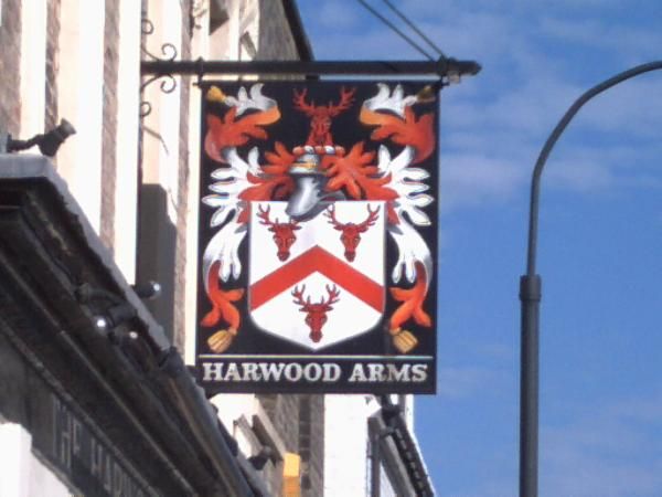 Harwood Arms 2. (Sign). Published on 14-08-2013