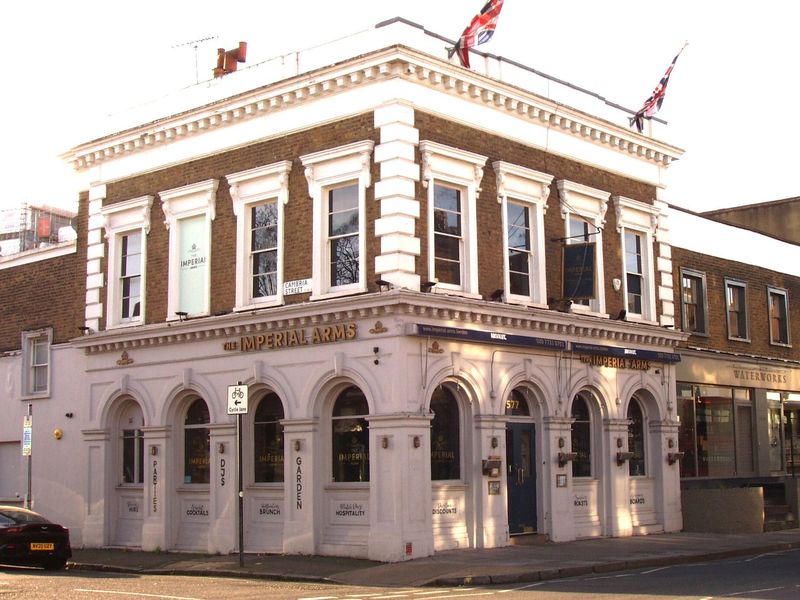 Imperial Arms Fulham Feb 2023. (Pub, External, Key). Published on 05-02-2023