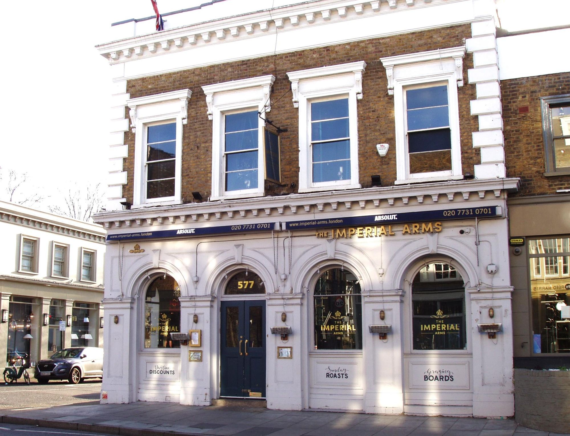 Imperial Arms-2 Fulham Feb 2023. (Pub, External). Published on 05-02-2023