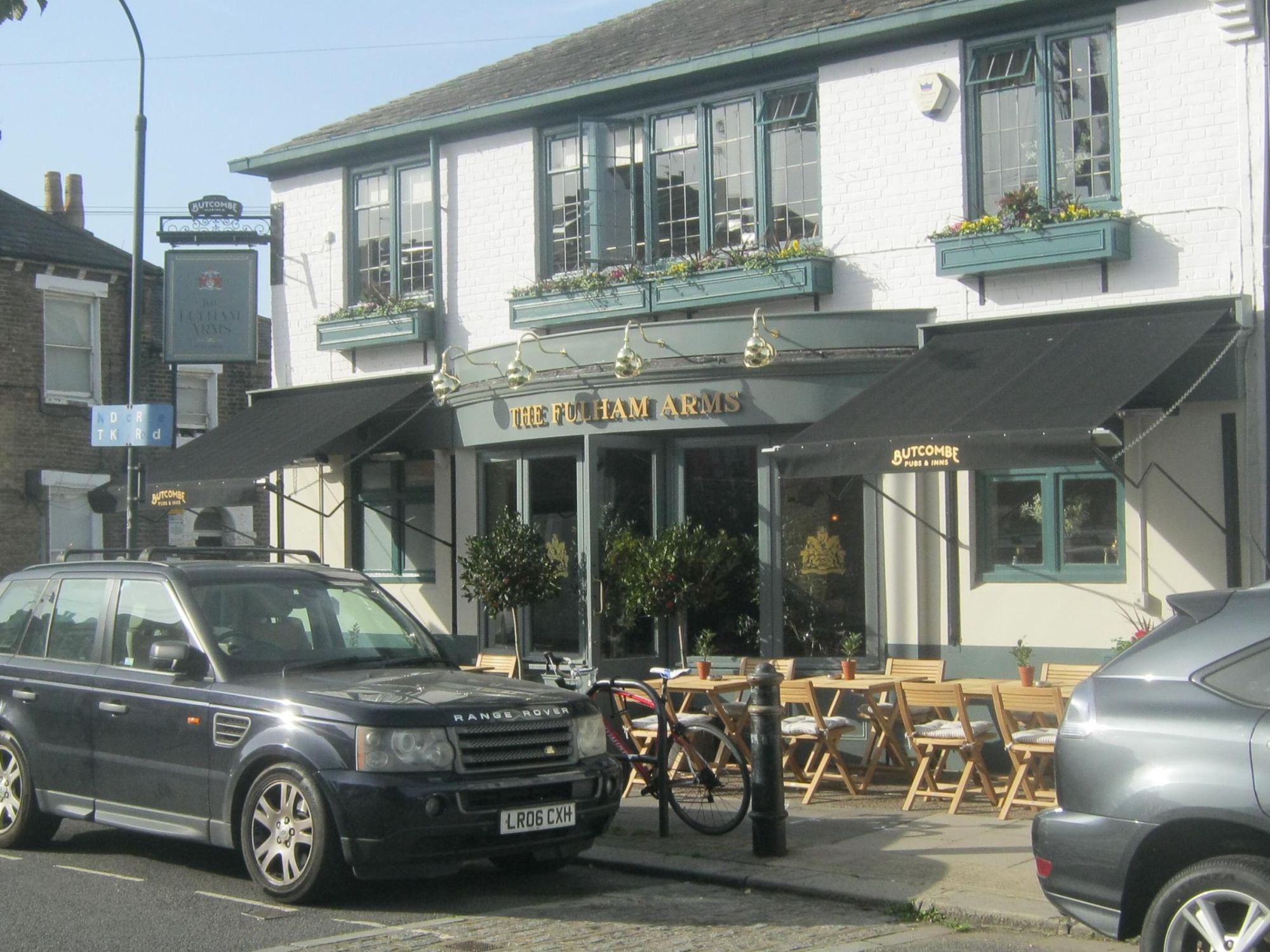 Fulham Arms Oct'23. (Pub, External, Key). Published on 08-10-2023