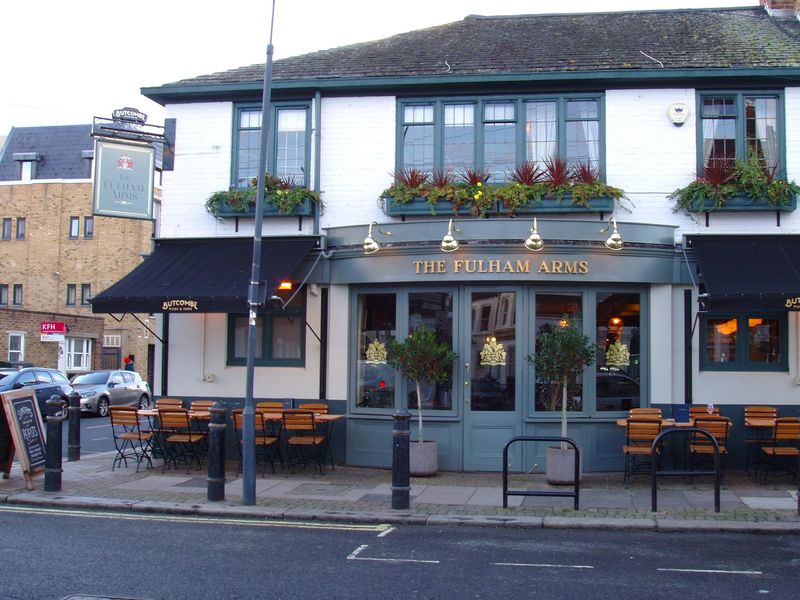 Fulham Arms-1 Jan 2025. (Pub, External). Published on 07-01-2025