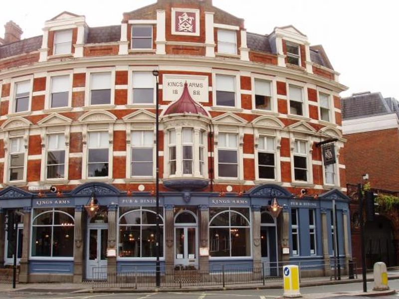 Kings Arms SW6 Sep 2016. (Pub, External, Key). Published on 04-09-2016