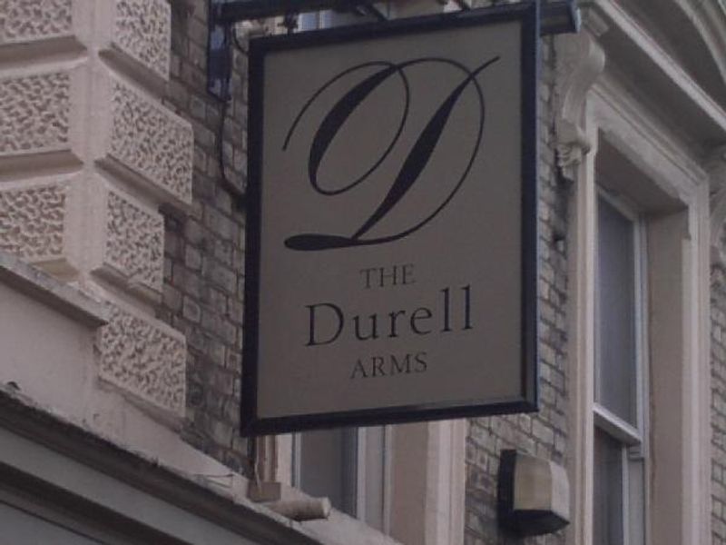 Durell Arms Sign. (Pub, Sign). Published on 19-08-2013