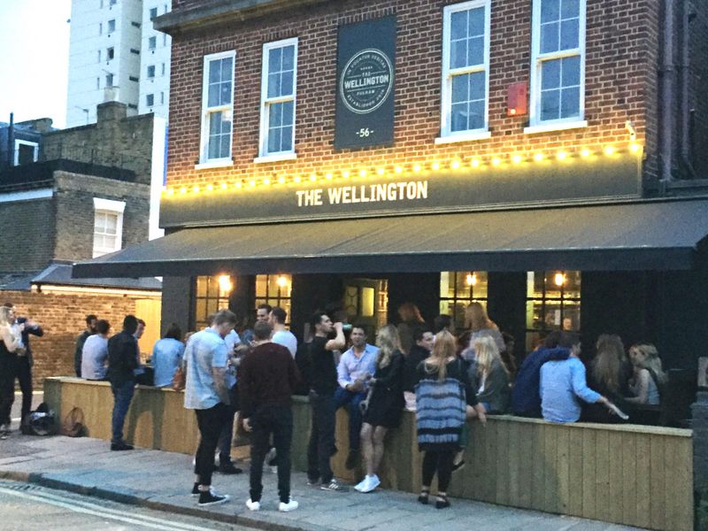 Wellington SW6 Jan 2017. (Pub, External). Published on 27-01-2017