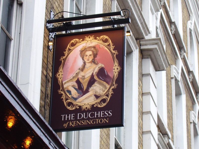 Duchess of Kensington-sign. (Pub, Sign). Published on 30-03-2026 