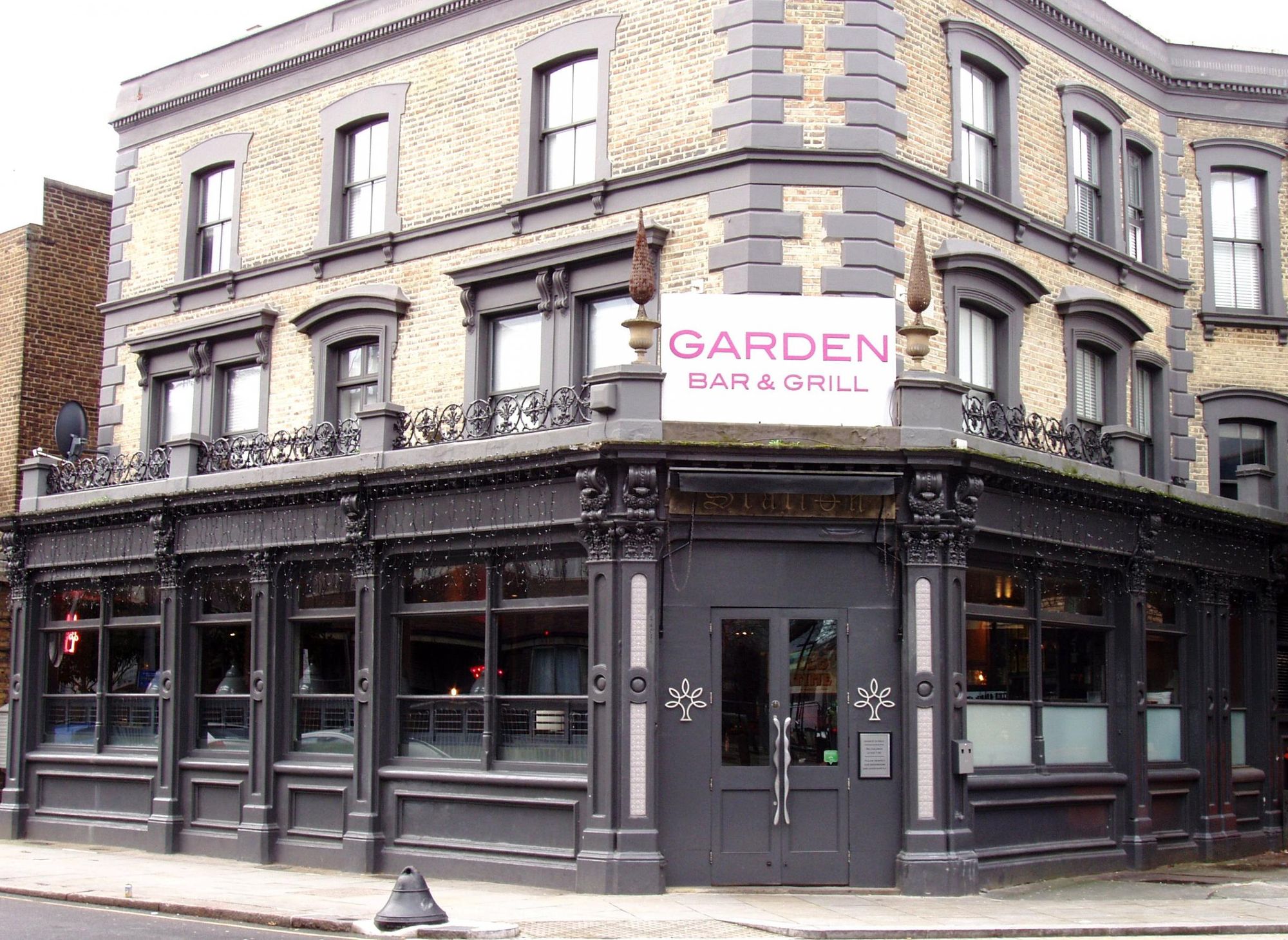Garden Bar W10 Feb 2018. (Pub, External, Key). Published on 04-02-2018