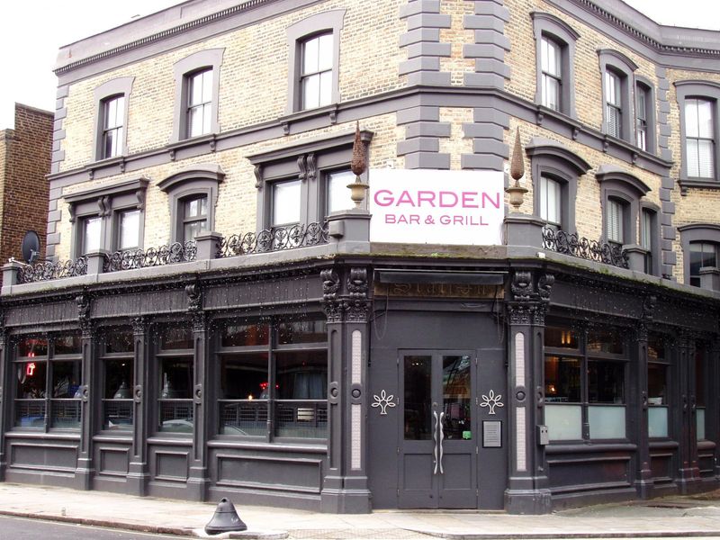 Garden Bar W10 Feb 2018. (Pub, External, Key). Published on 04-02-2018