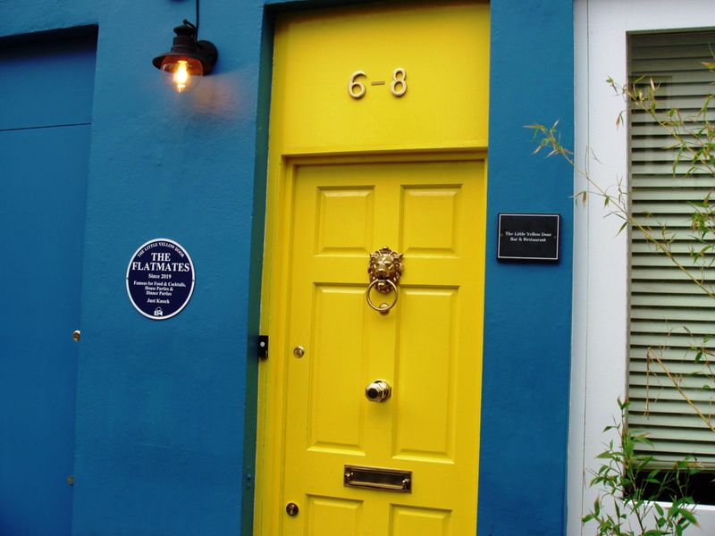 Little Yellow Door W11-2 July 2019. (Pub, External). Published on 28-07-2019