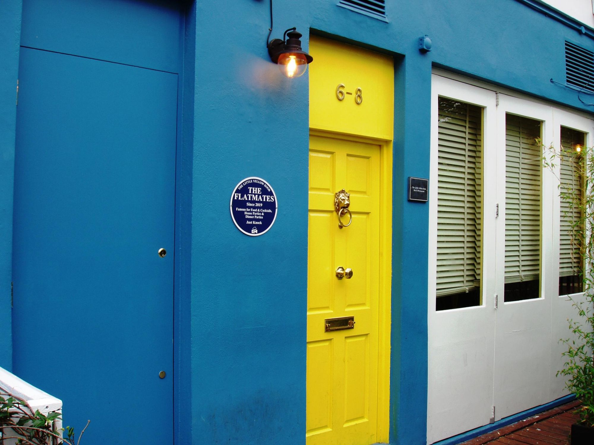 Little Yellow Door W11-1 July 2019. (Pub, External, Key). Published on 28-07-2019