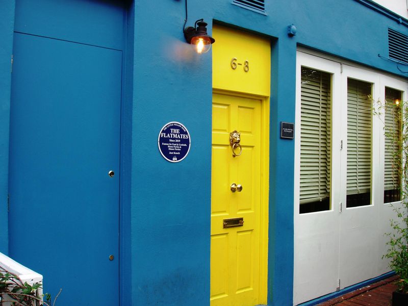 Little Yellow Door W11-1 July 2019. (Pub, External, Key). Published on 28-07-2019