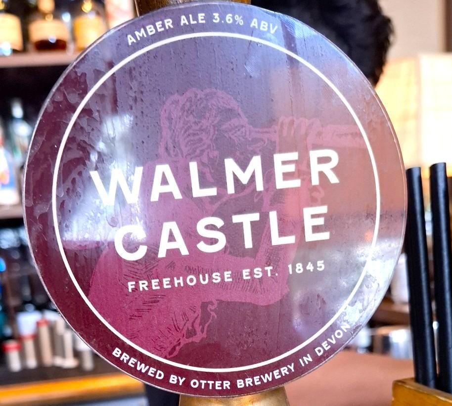 Walmer Castle amber ale. (Bar). Published on 04-10-2026