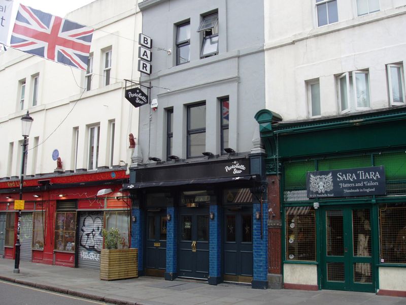 Portobello Star W11 July 2019. (Pub, External, Key). Published on 28-07-2019