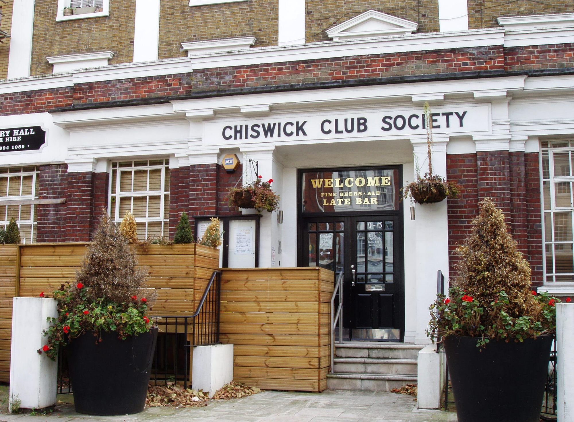 Chiswick Club Society Oct 2016. (Pub, External, Key). Published on 08-10-2016