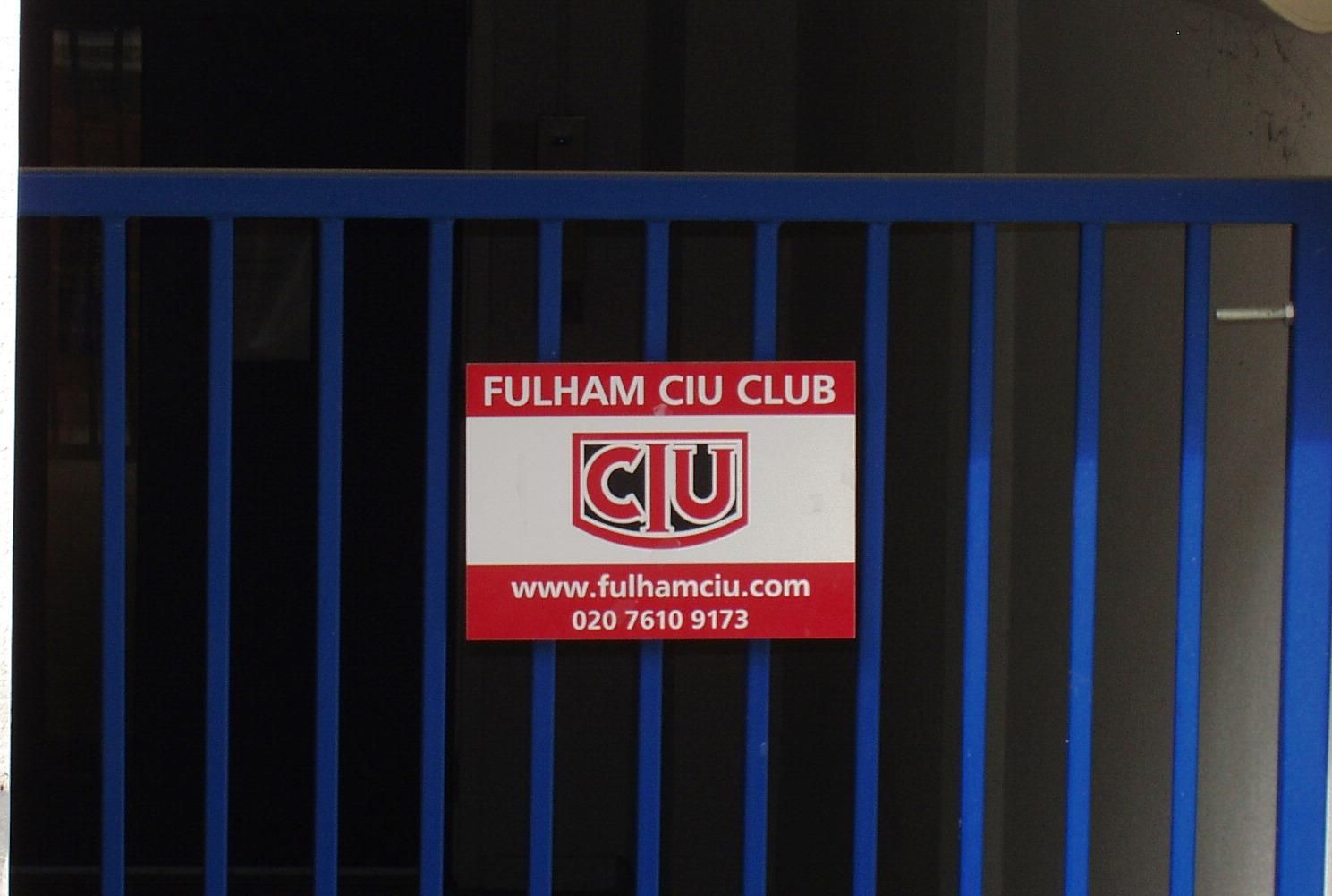 Fulham Club-2. (Pub, External, Sign). Published on 09-07-2017
