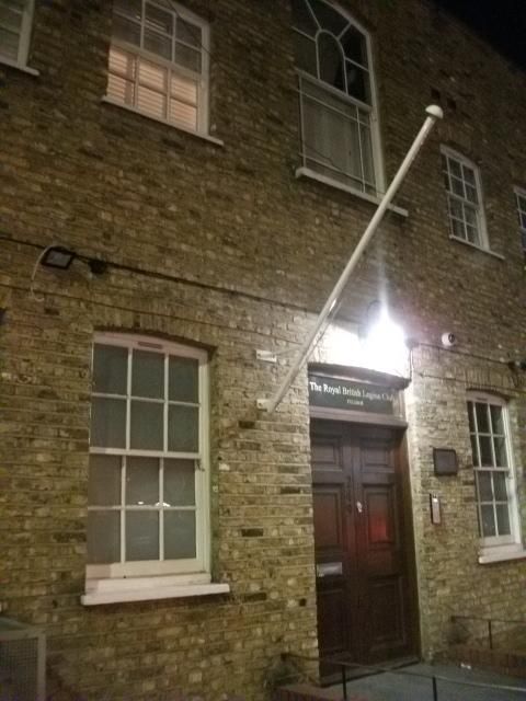 RBL Fulham 01 at night 06-Feb-18. (Pub, External). Published on 08-02-2018