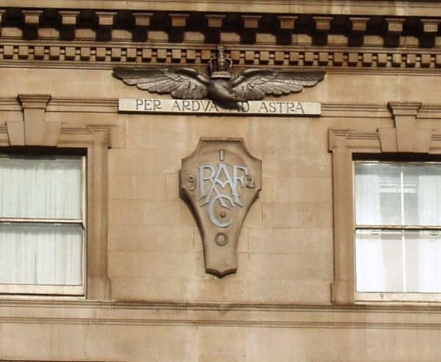 RAF Club W1 wall plaque Feb 2017. (External, Sign). Published on 06-02-2017