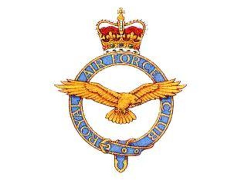 RAF Club logo. Published on 19-10-2017